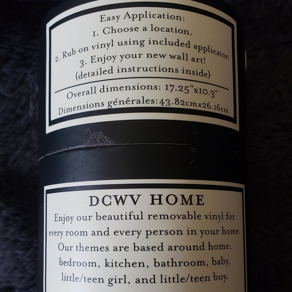 "We grow great by dreams" vinyl letters/ sign - Picture 2 of 2